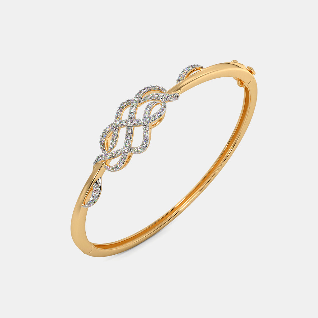 Radiant Diamond Elegance Bangle