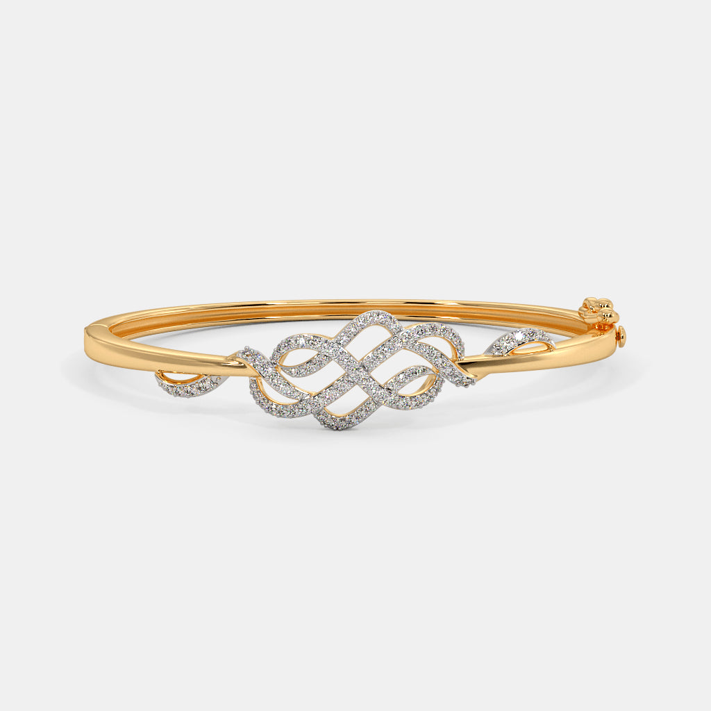 Radiant Diamond Elegance Bangle