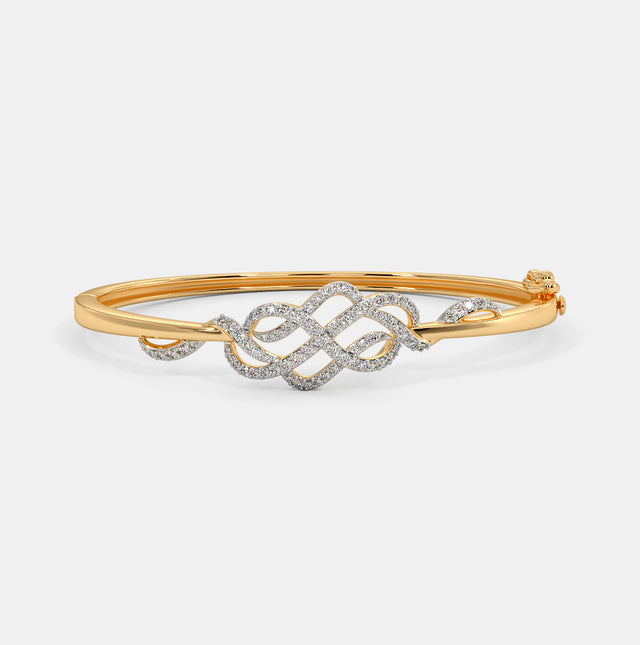 Radiant Diamond Elegance Bangle