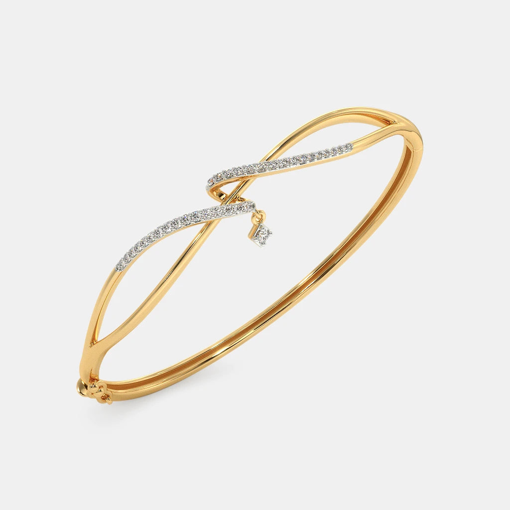 Refined Diamond Allure Bangle