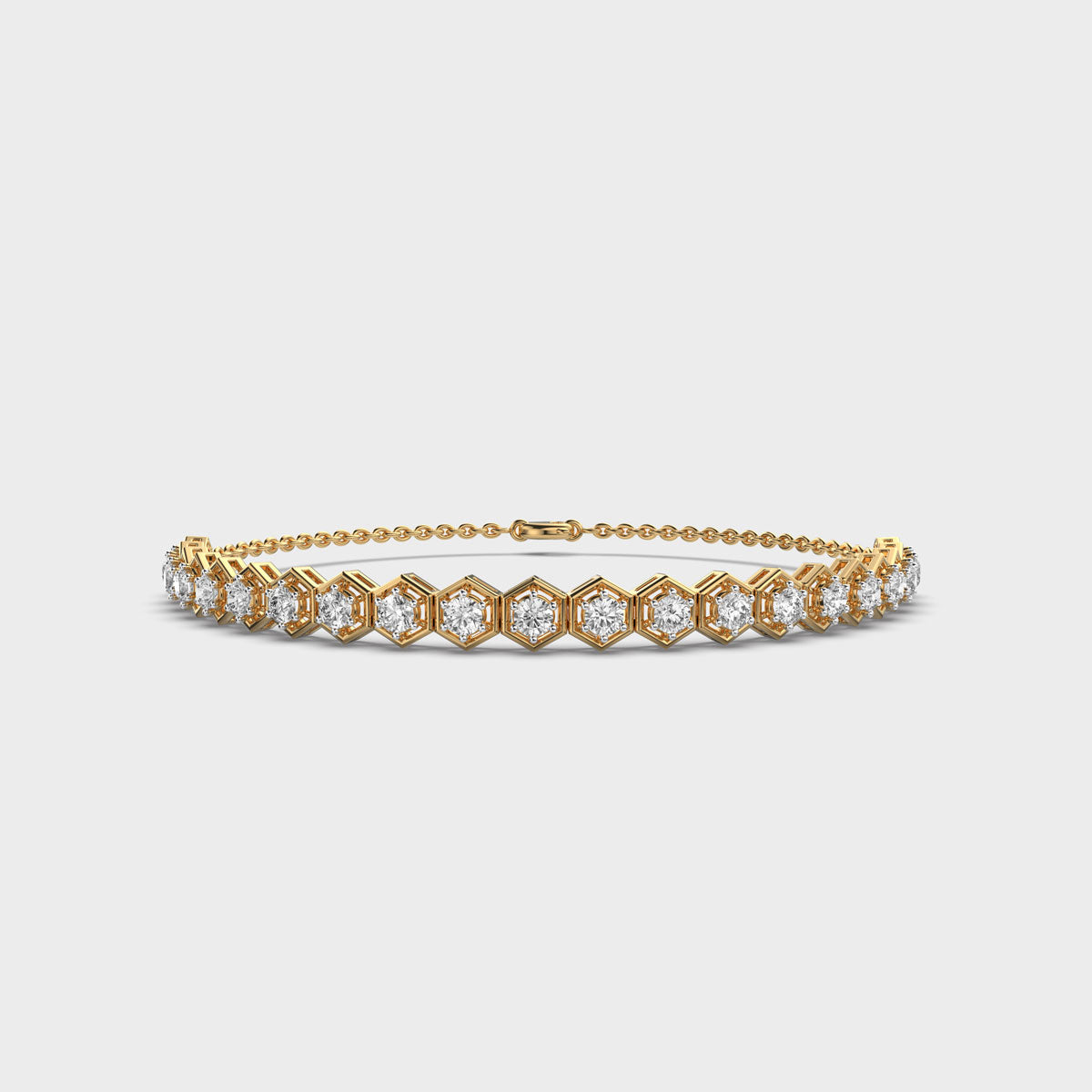 Sophisticated Spark Diamond Bracelet