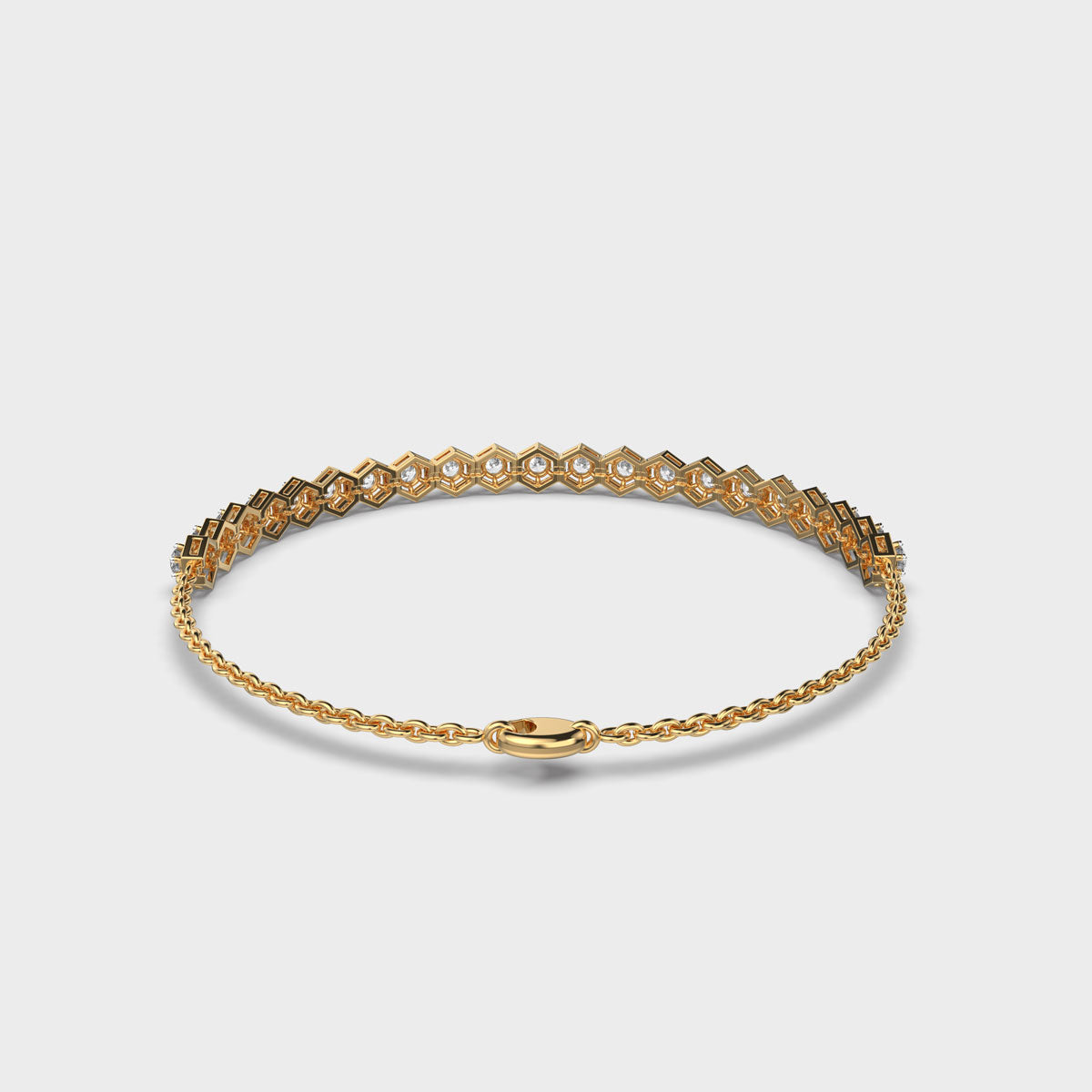 Sophisticated Spark Diamond Bracelet