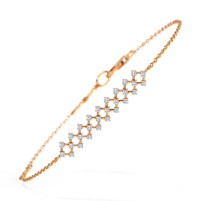 Ethereal Shine Diamond Bracelet