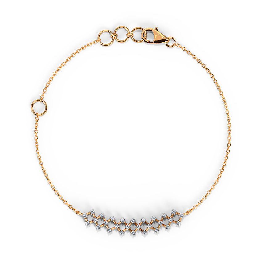 Ethereal Shine Diamond Bracelet
