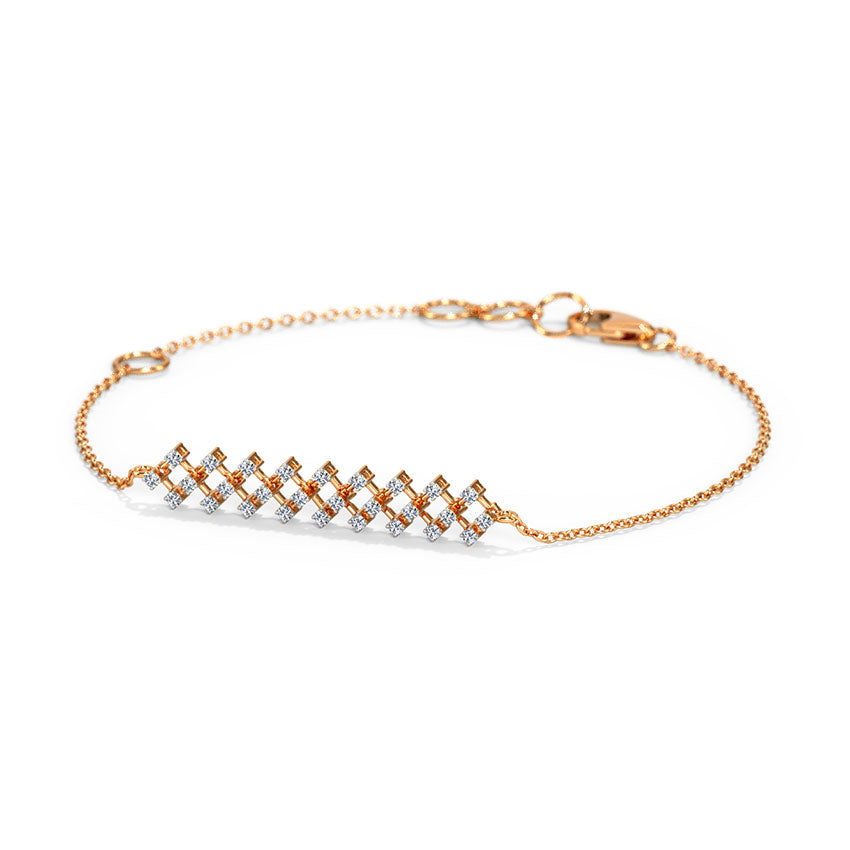 Ethereal Shine Diamond Bracelet
