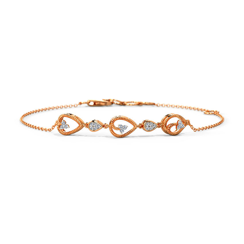 Starlight Elegance Diamond Bracelet