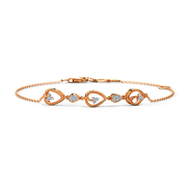 Starlight Elegance Diamond Bracelet