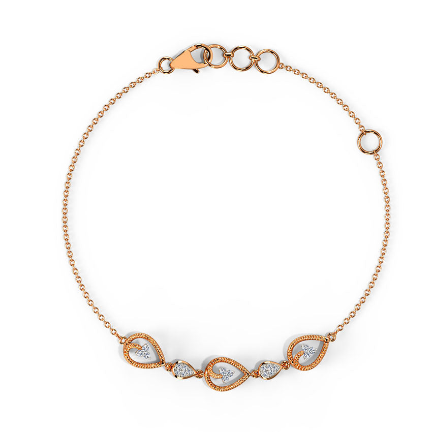 Starlight Elegance Diamond Bracelet