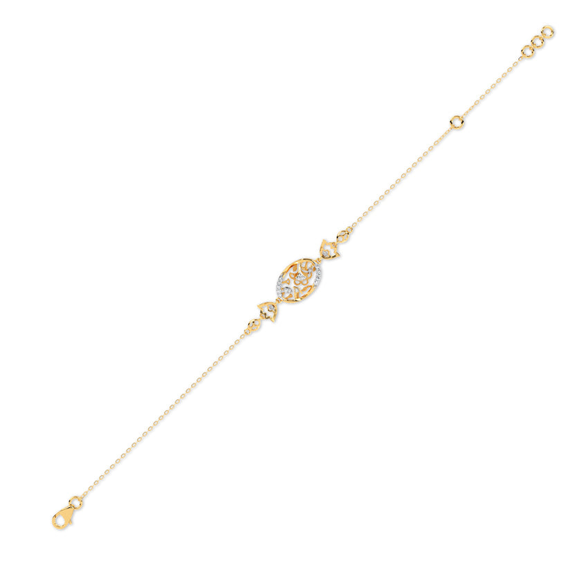Luxury Luster Diamond Bracelet