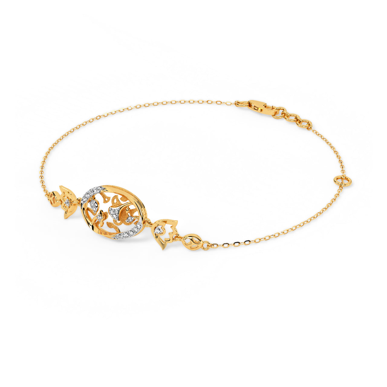 Luxury Luster Diamond Bracelet