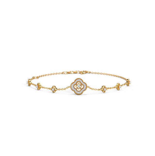 Heavenly Glimmer Diamond Bracelet