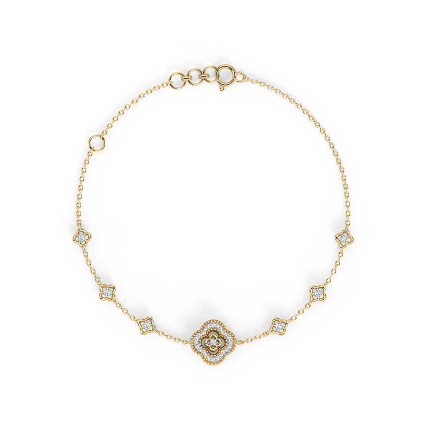 Heavenly Glimmer Diamond Bracelet