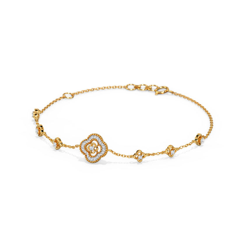 Heavenly Glimmer Diamond Bracelet