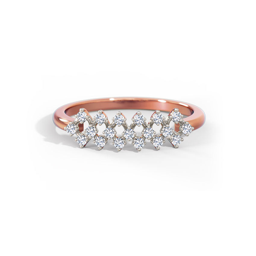A Symphony of Diamonds: Designer Ring