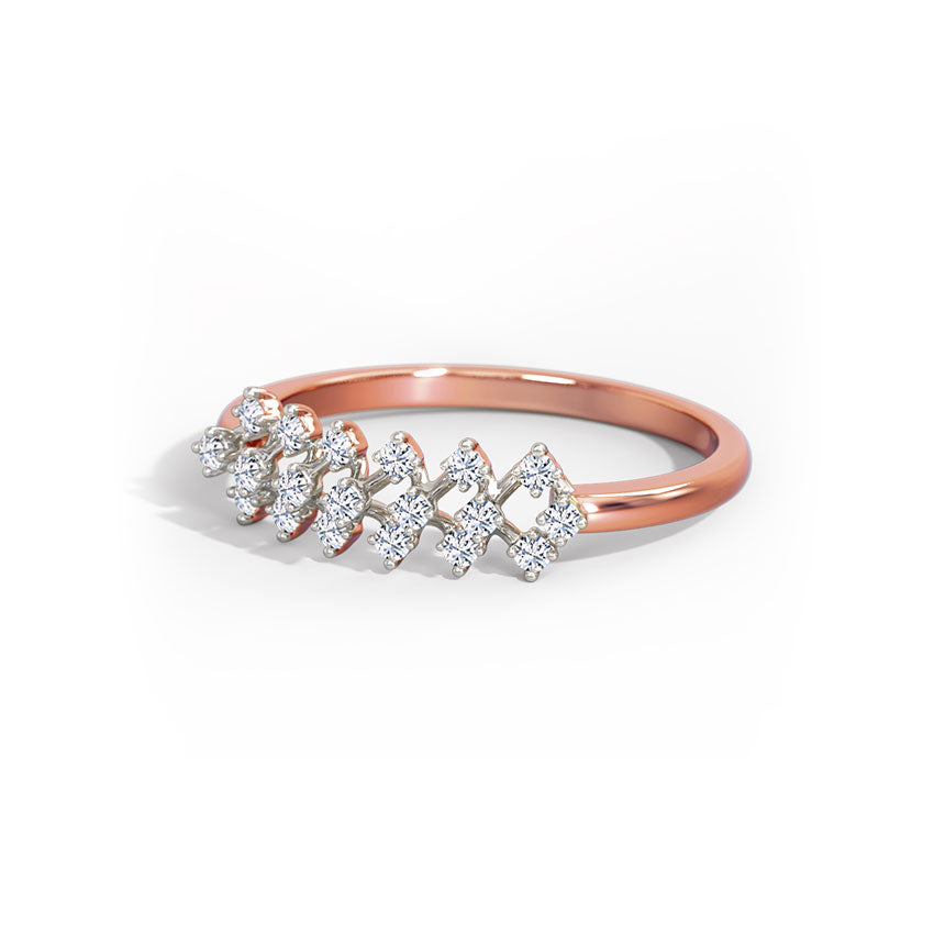 A Symphony of Diamonds: Designer Ring