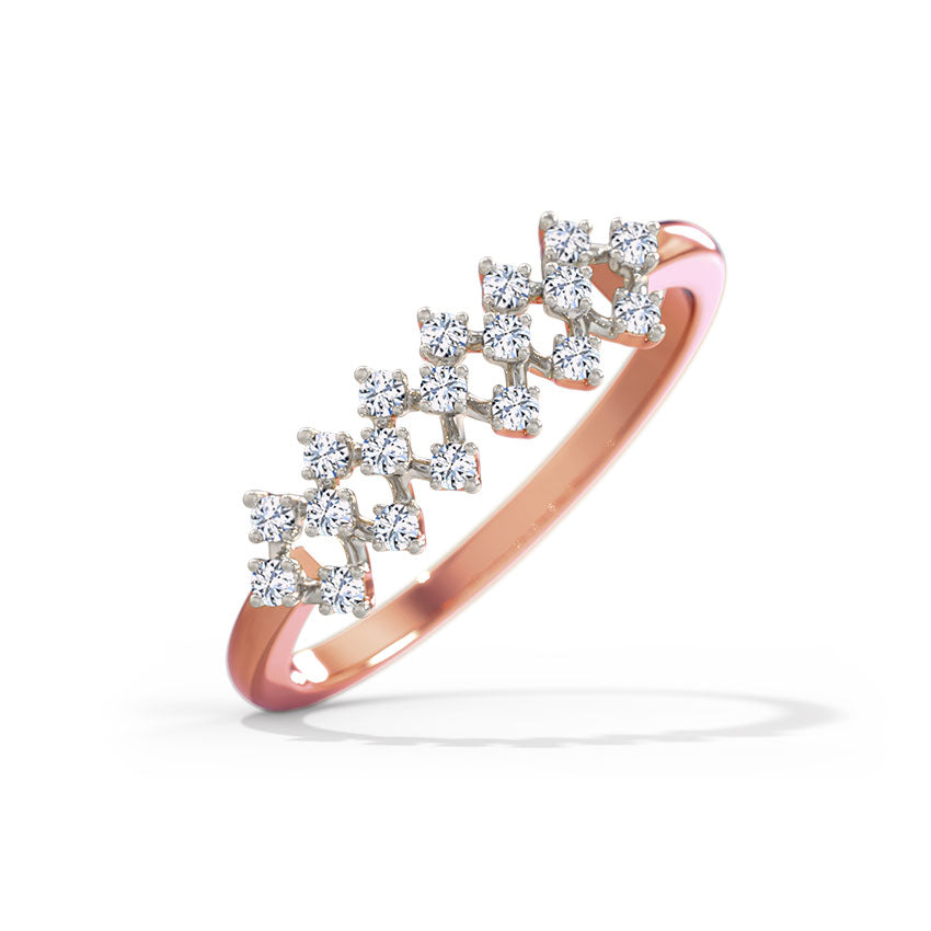 A Symphony of Diamonds: Designer Ring