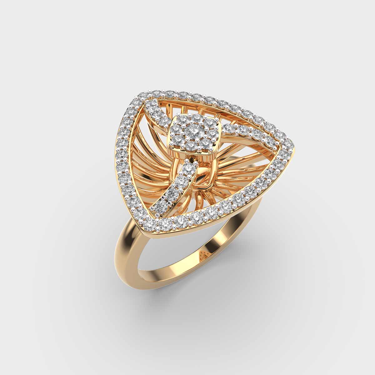 Pure Elegance: The Designer Diamond Collection Ring