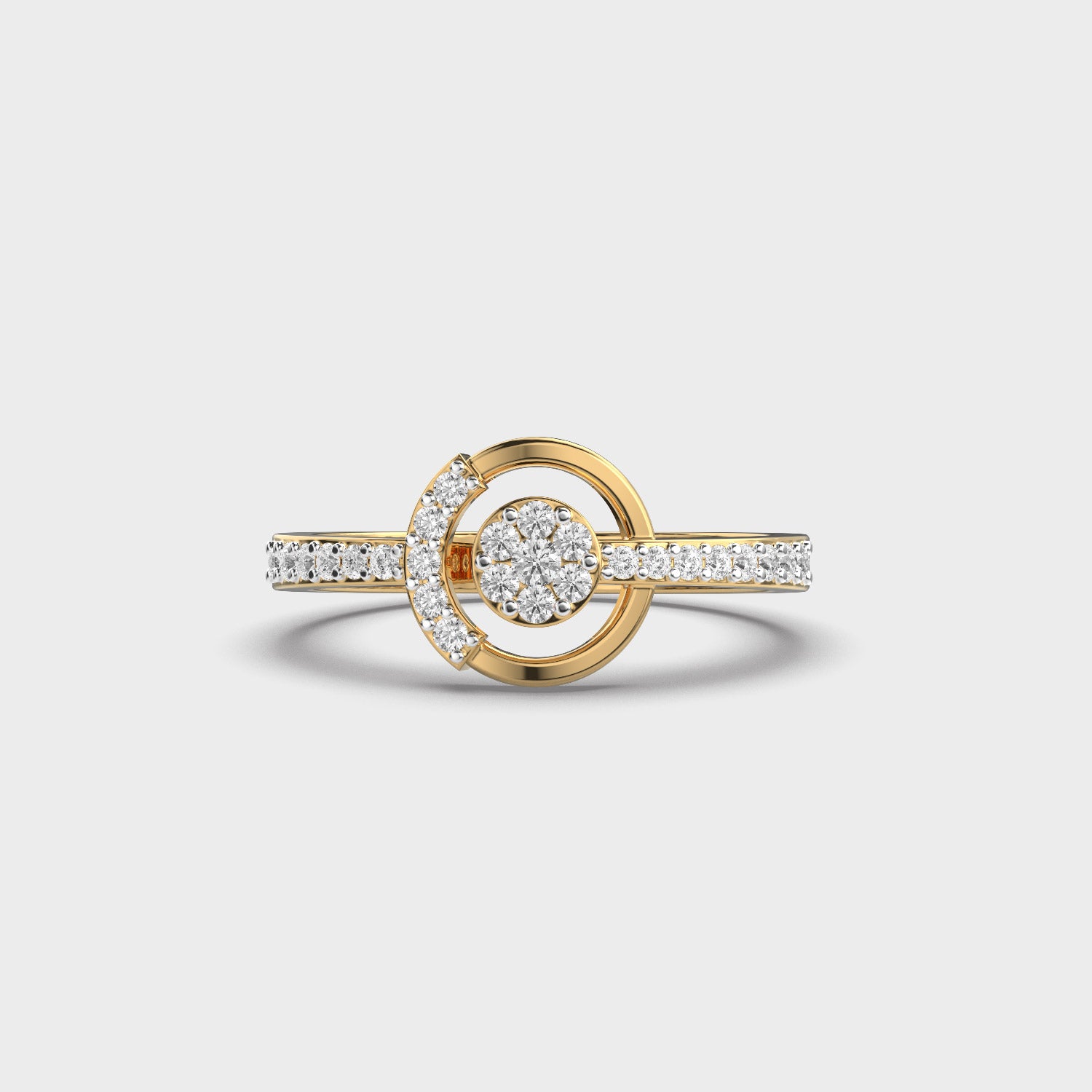 Radiate with Style: Designer Diamond Ring