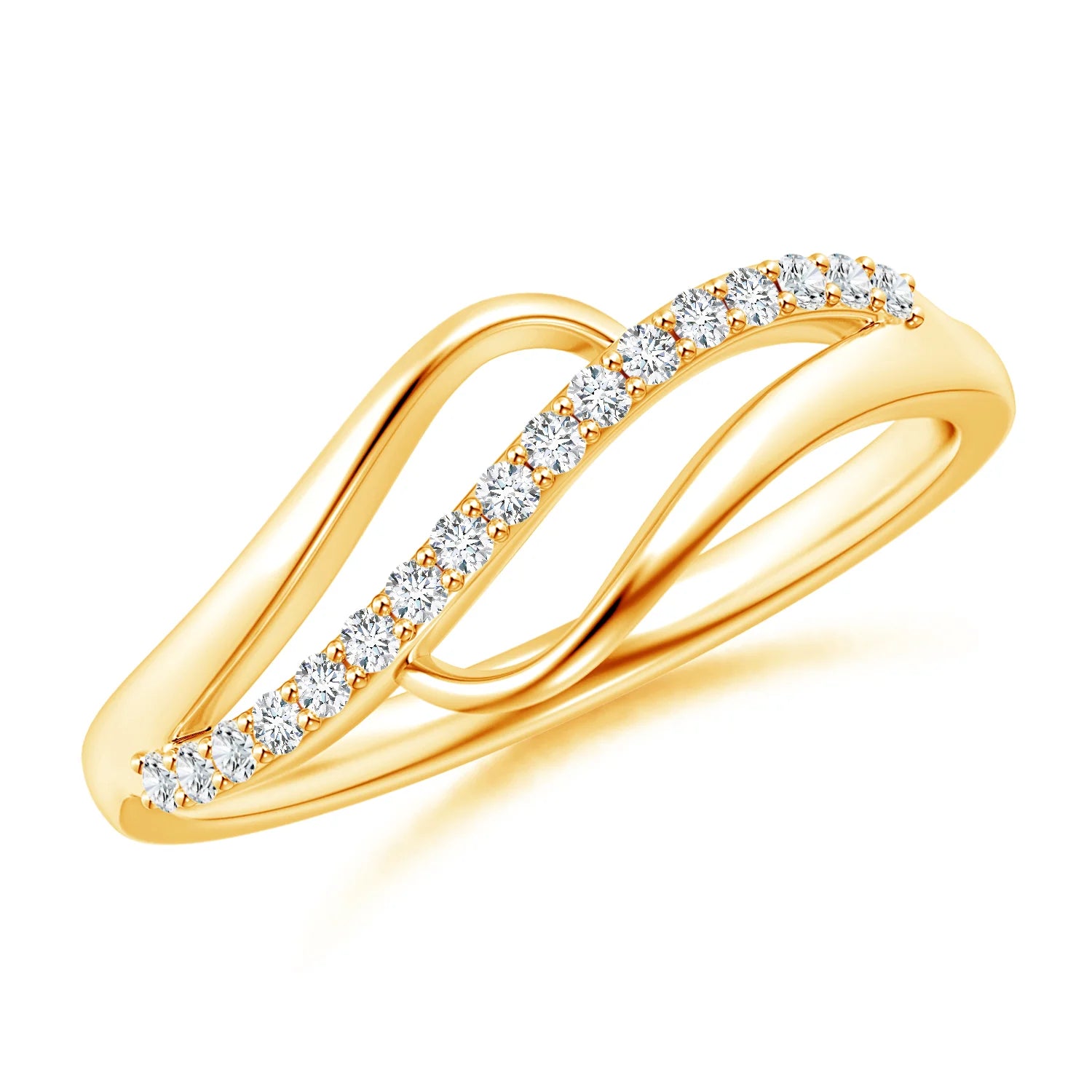 Elegant Reflections: The Designer Diamond Ring