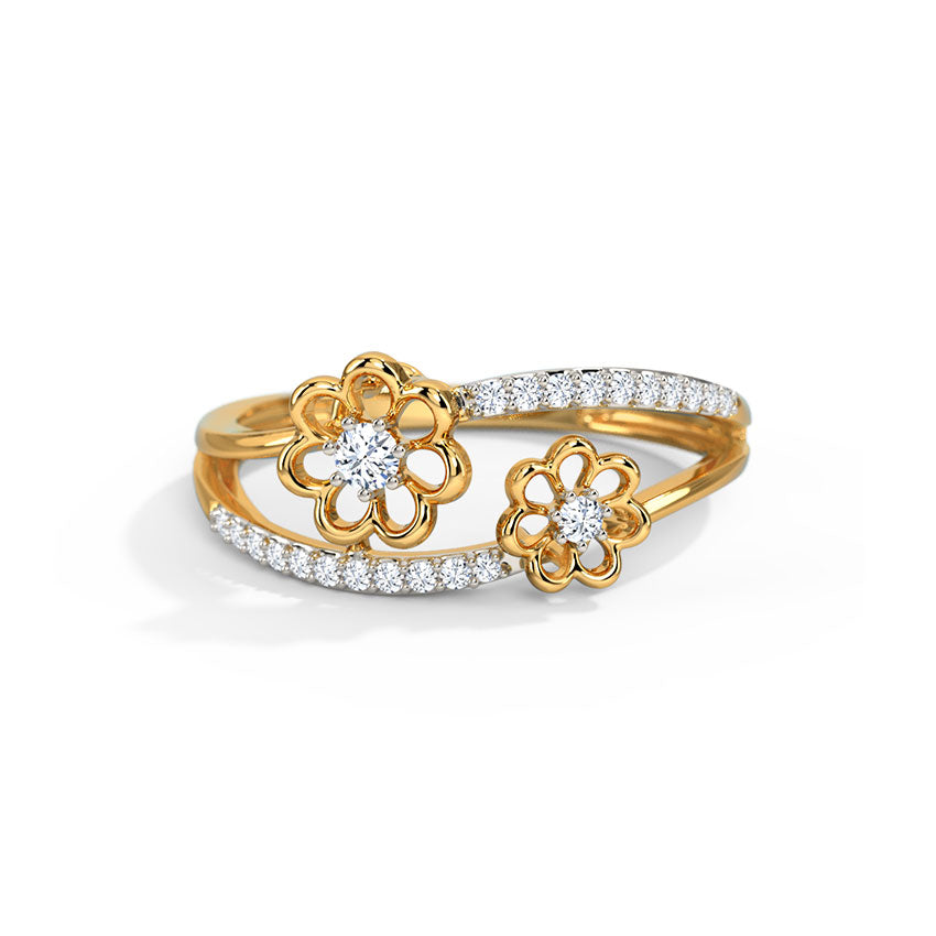 Sculpted Luxury: The Designer Diamond Ring
