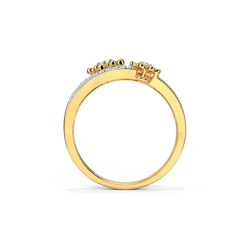 Sculpted Luxury: The Designer Diamond Ring