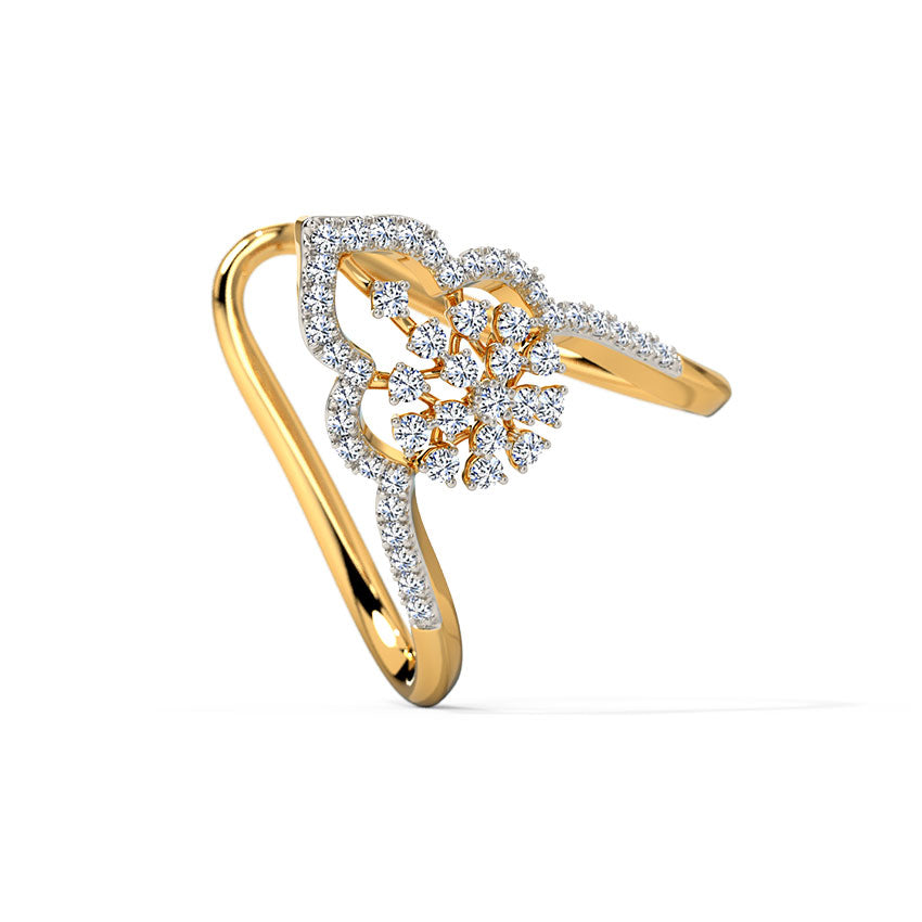 Diamond Majesty: Designer Ring of Brilliance