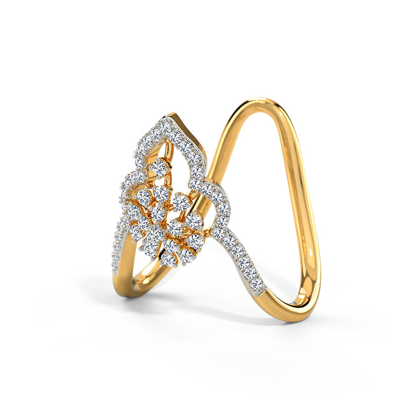 Diamond Majesty: Designer Ring of Brilliance