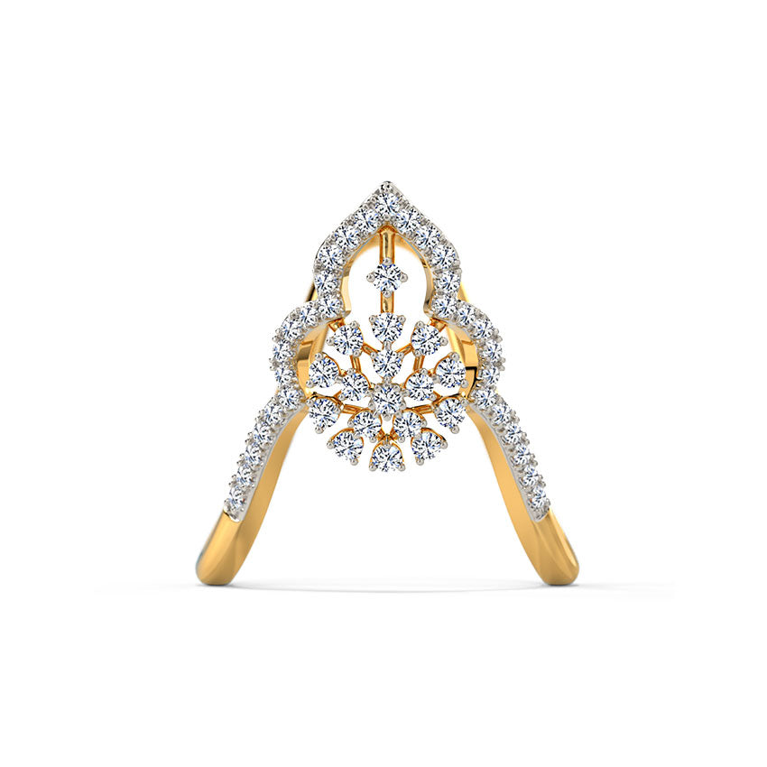 Diamond Majesty: Designer Ring of Brilliance
