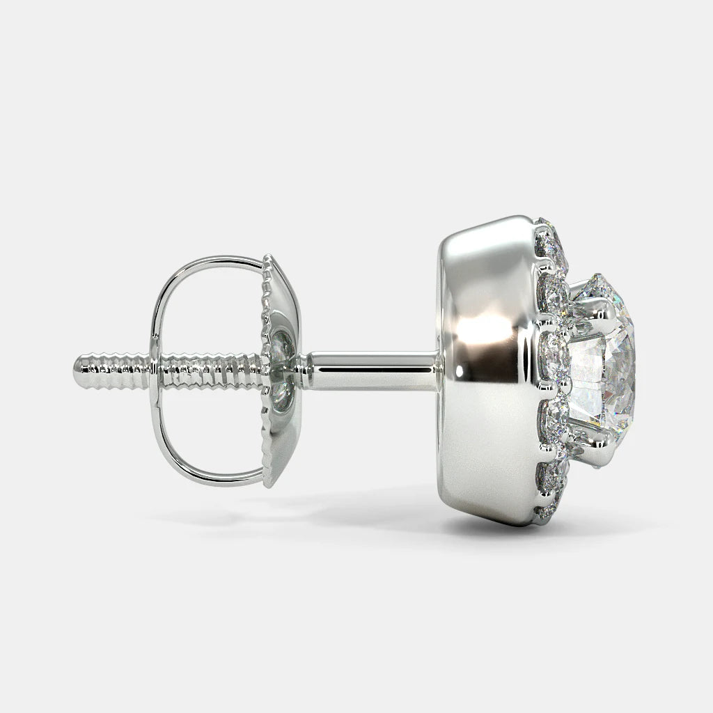 Radiate Grace with Solitaire Earring