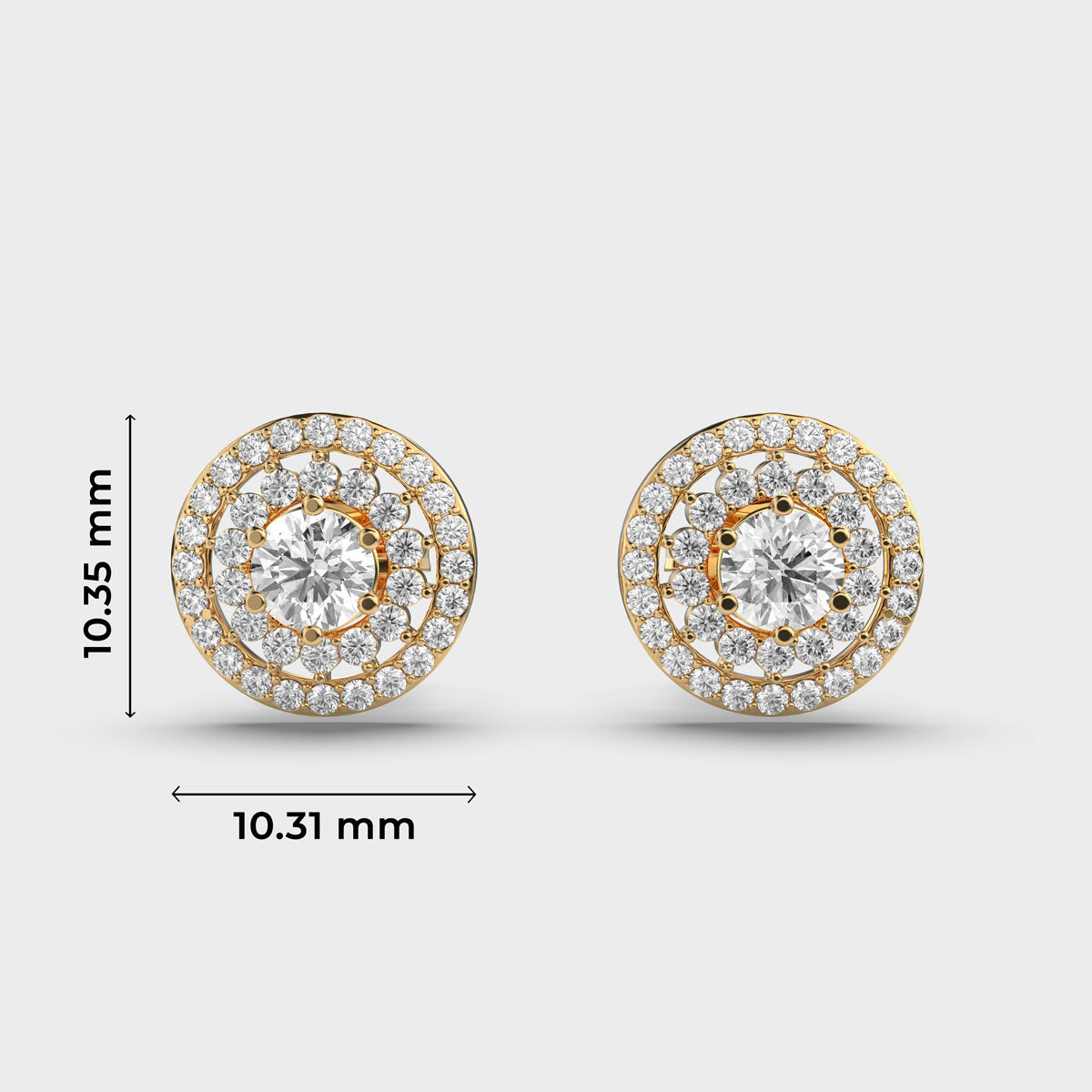 Unmatched Elegance: Solitaire Earring