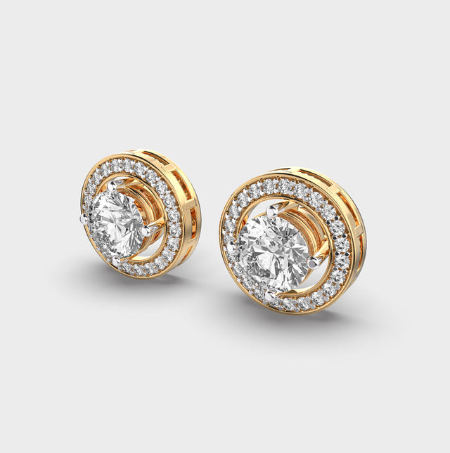 Eternal Sparkle: Solitaire Earring