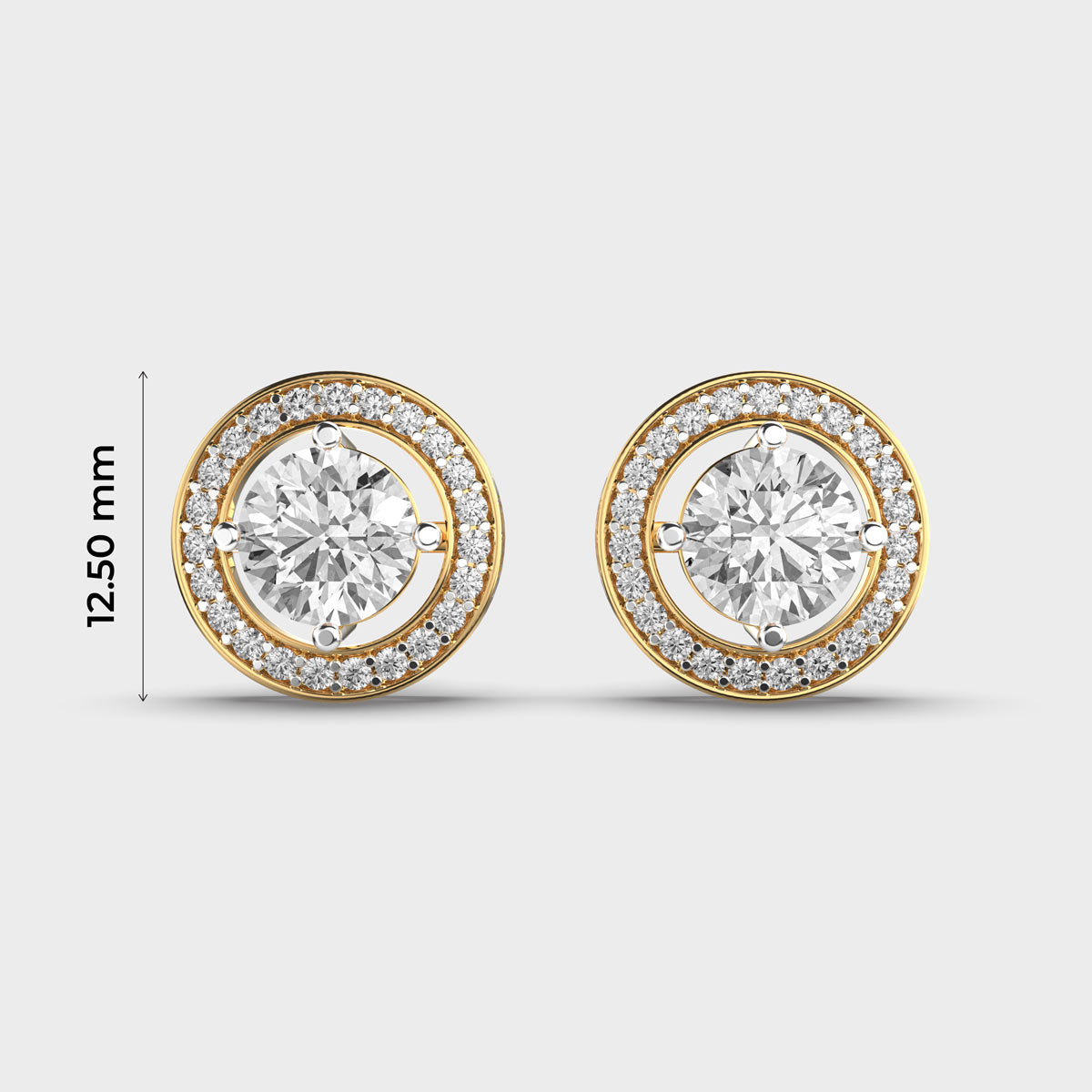 Eternal Sparkle: Solitaire Earring