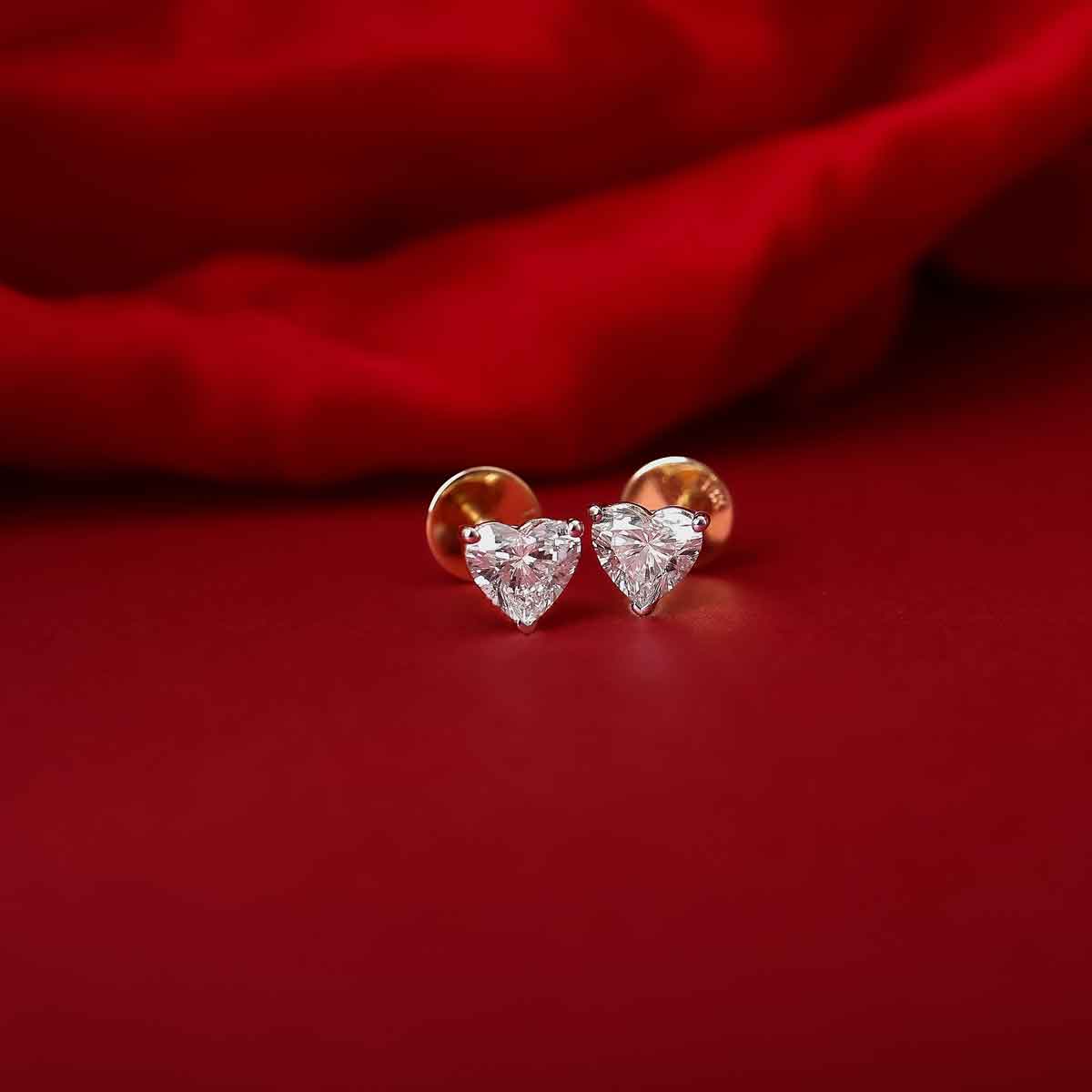 Pure Shine: Solitaire Earring