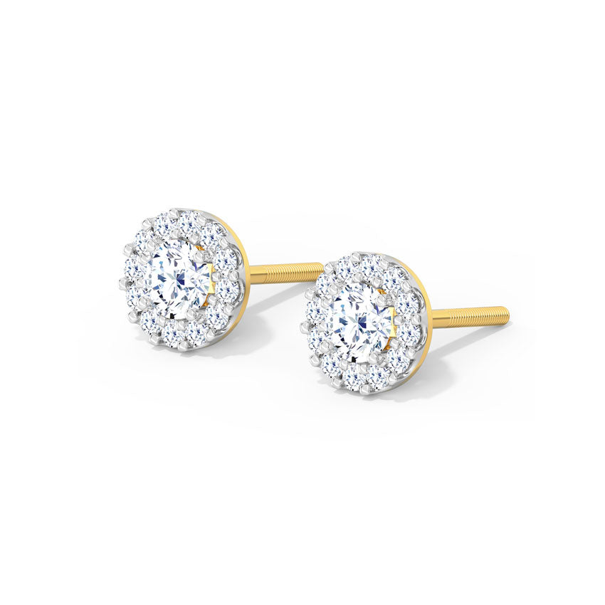 Elegant Simplicity: Solitaire Earring