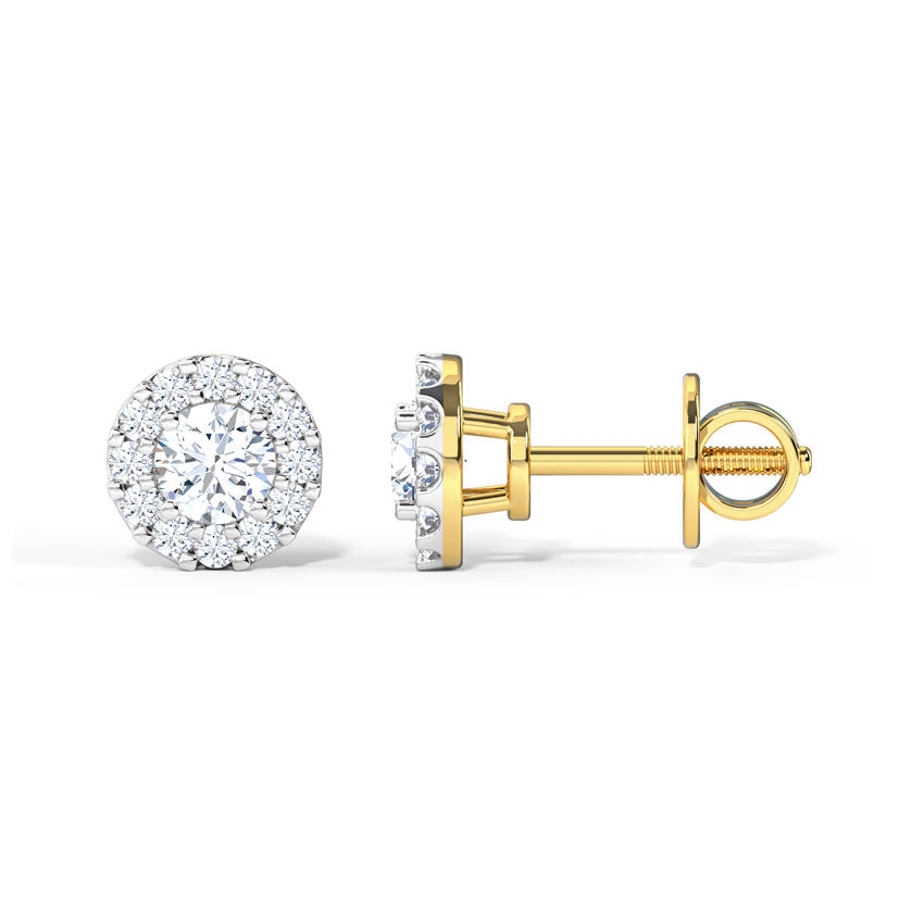 Elegant Simplicity: Solitaire Earring