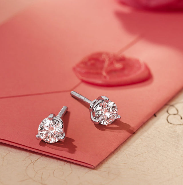 Glimmer of Perfection: Solitaire Earring