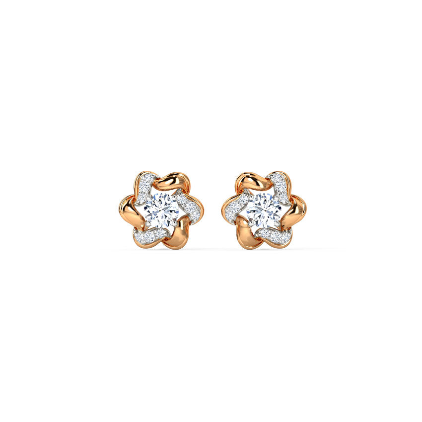 Timeless Sparkle: Solitaire Earring