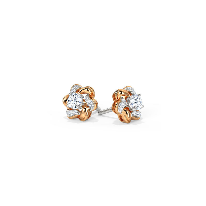 Timeless Sparkle: Solitaire Earring
