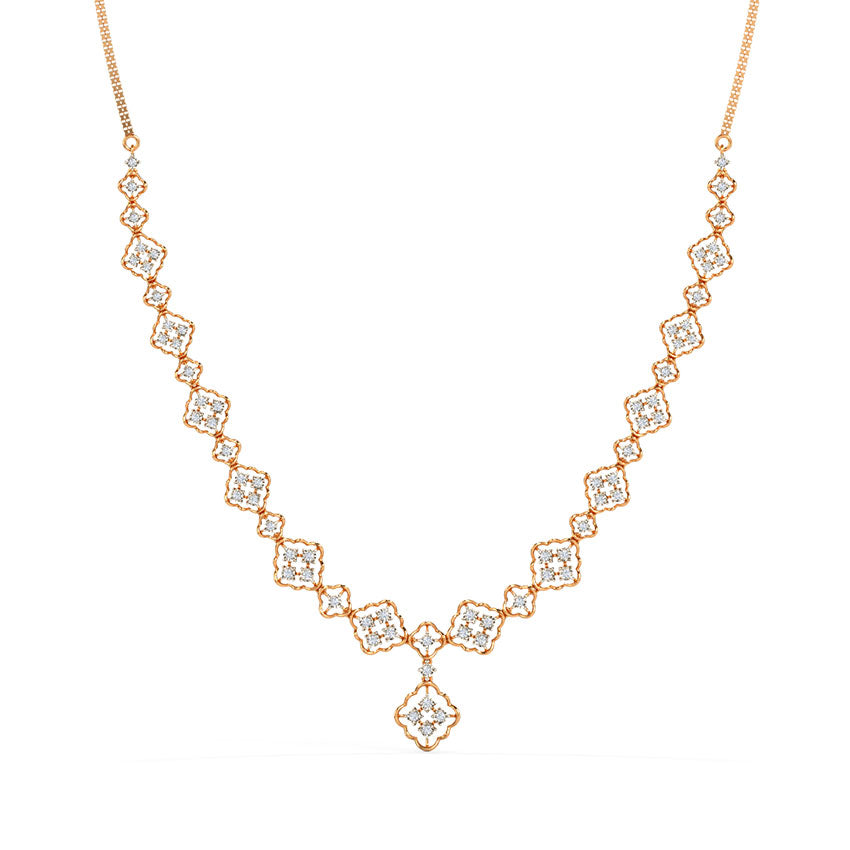 Eternal Elegance: Dazzling Diamond Necklace