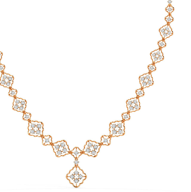 Eternal Elegance: Dazzling Diamond Necklace