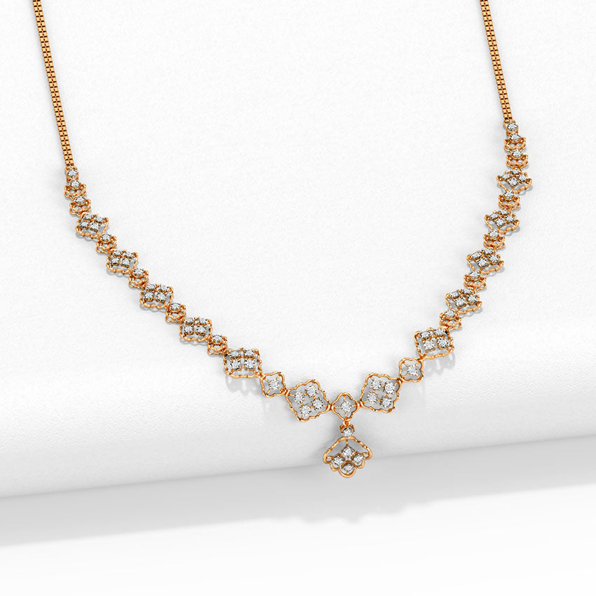 Eternal Elegance: Dazzling Diamond Necklace