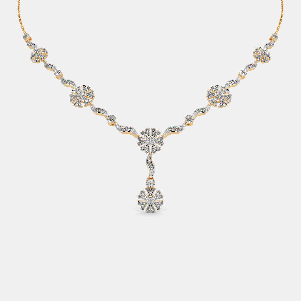 Unveil the Sparkle: Exquisite Diamond Necklace