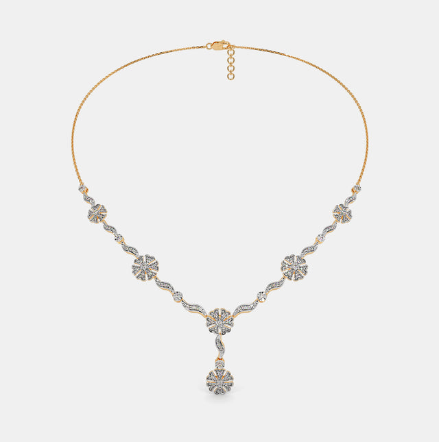 Unveil the Sparkle: Exquisite Diamond Necklace