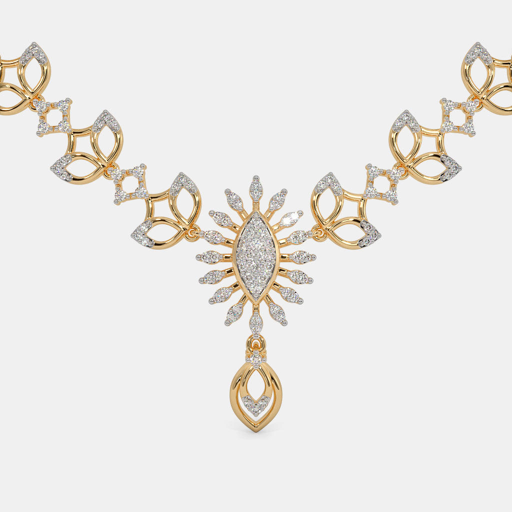 Glitz & Glam: Diamond Necklace Perfection