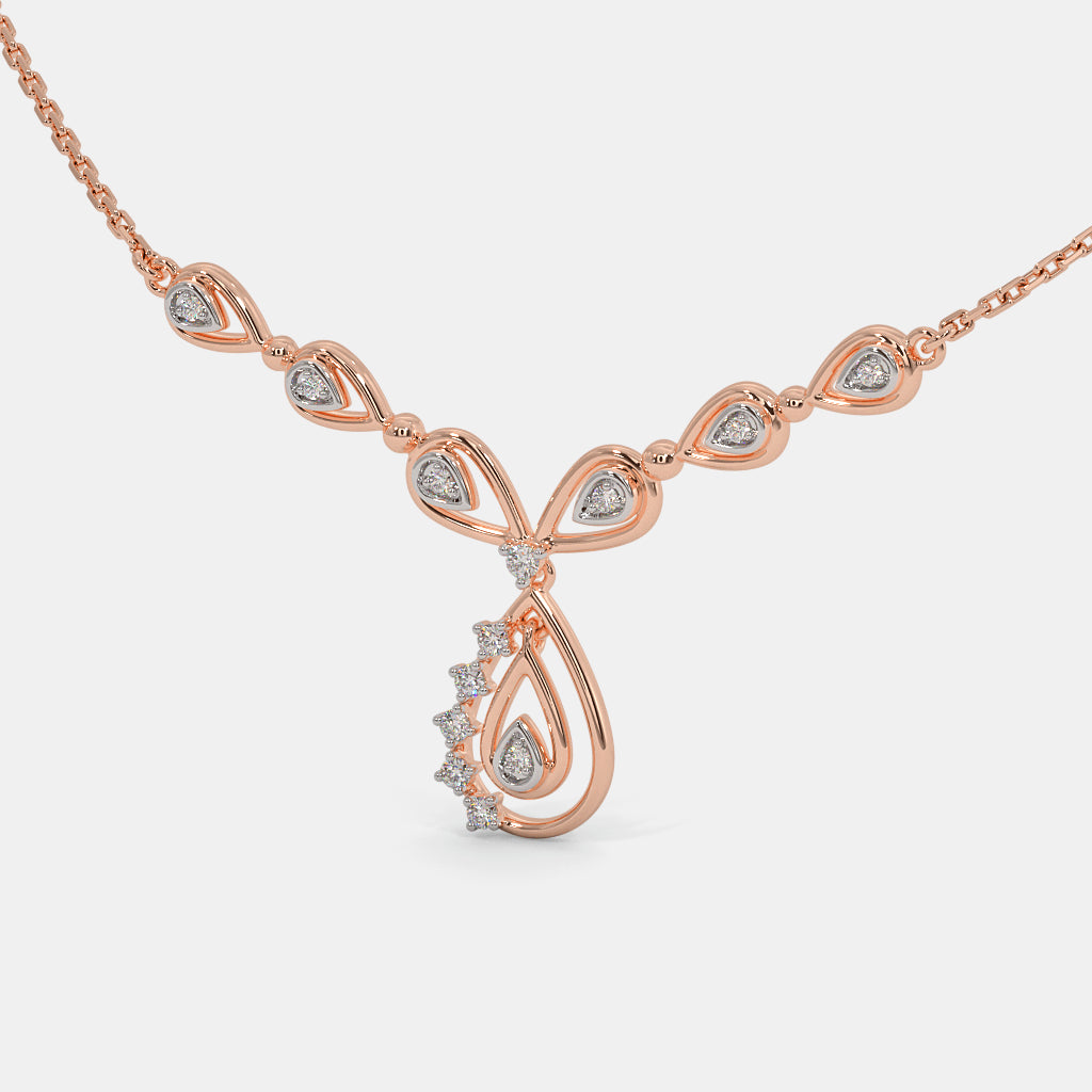 Radiance Refined: Sparkling Diamond Necklace Collection