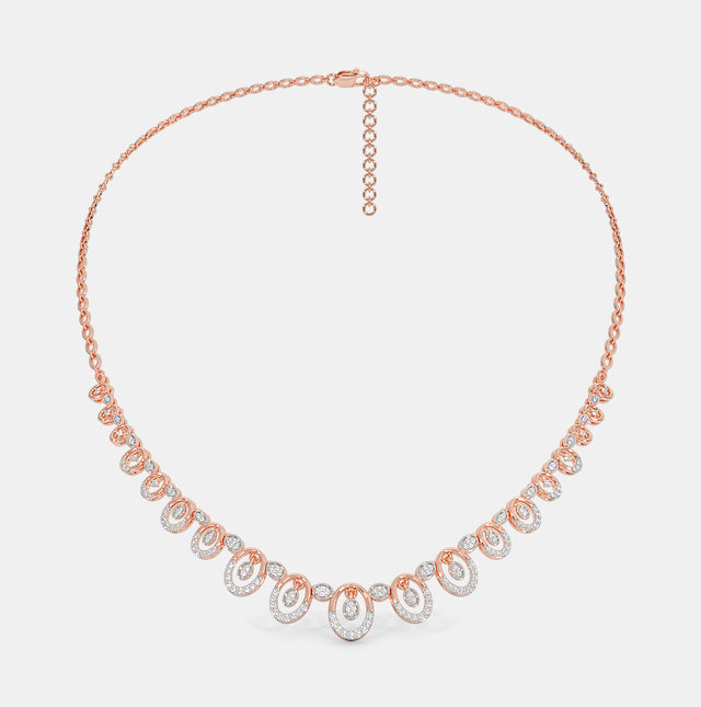 Elegance in Every Sparkle: Diamond Necklace