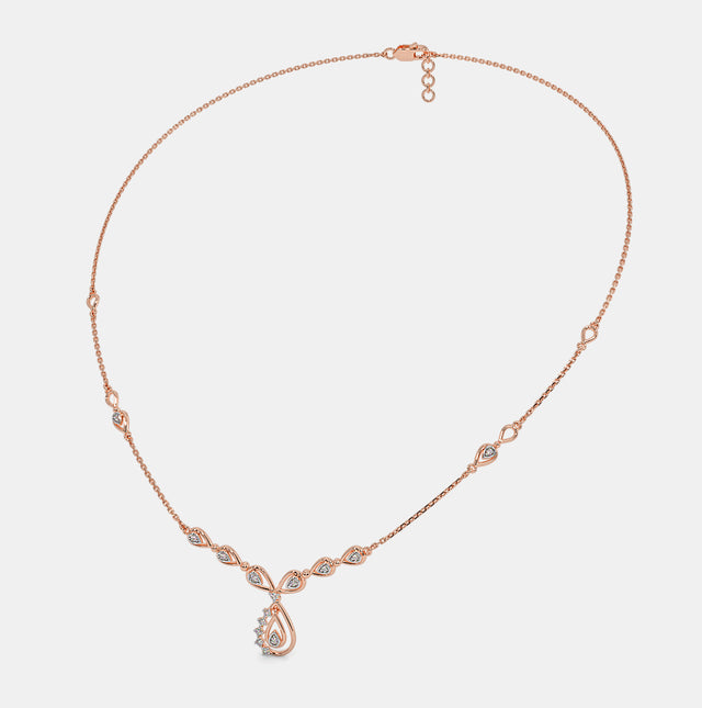 Radiance Refined: Sparkling Diamond Necklace Collection