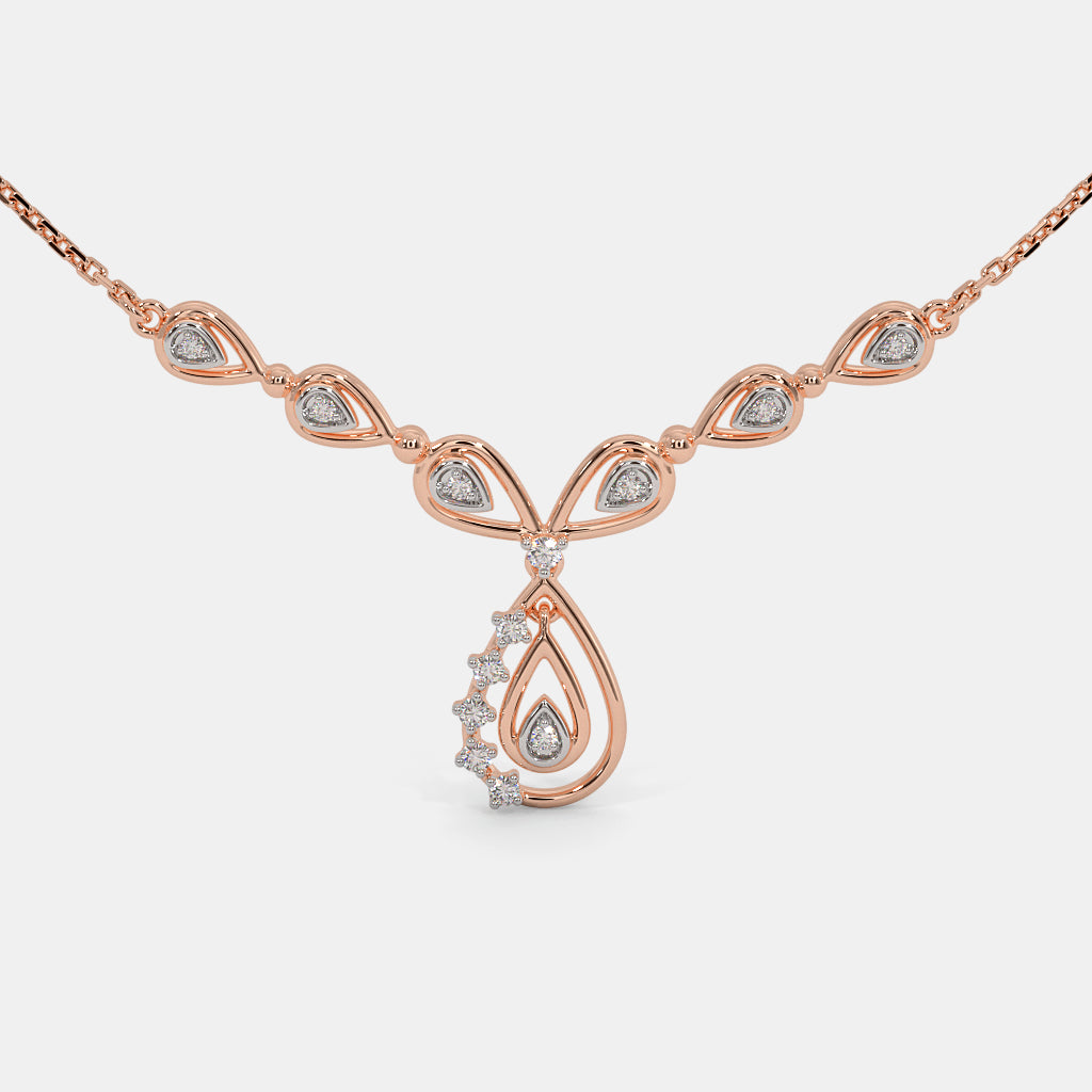 Radiance Refined: Sparkling Diamond Necklace Collection