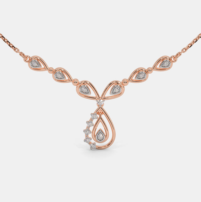 Radiance Refined: Sparkling Diamond Necklace Collection