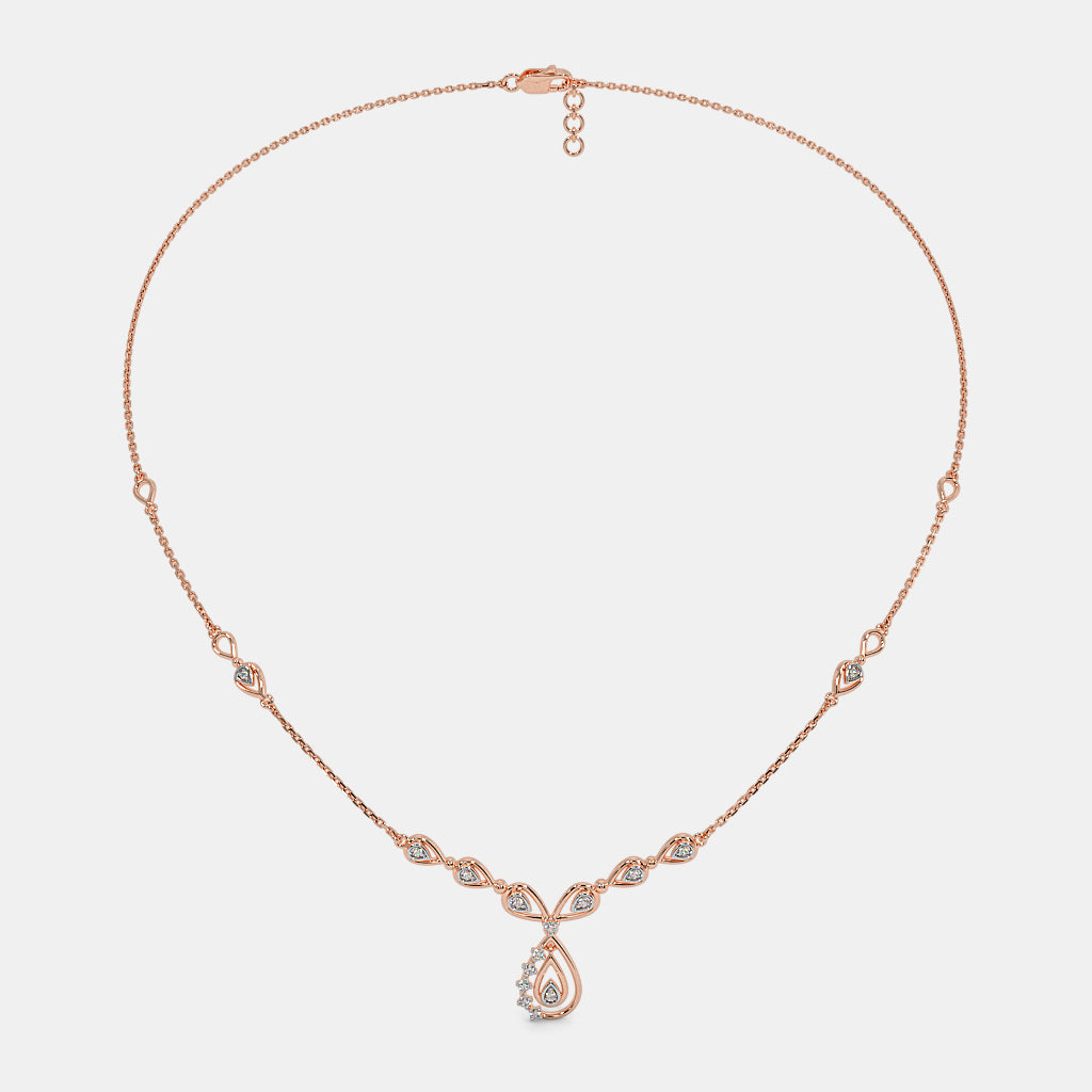 Radiance Refined: Sparkling Diamond Necklace Collection